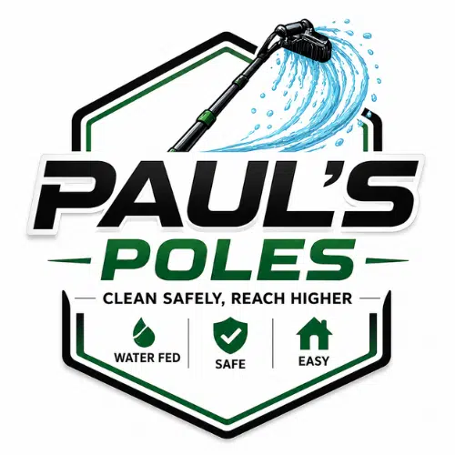 Paul’s Poles water fed cleaning poles UK