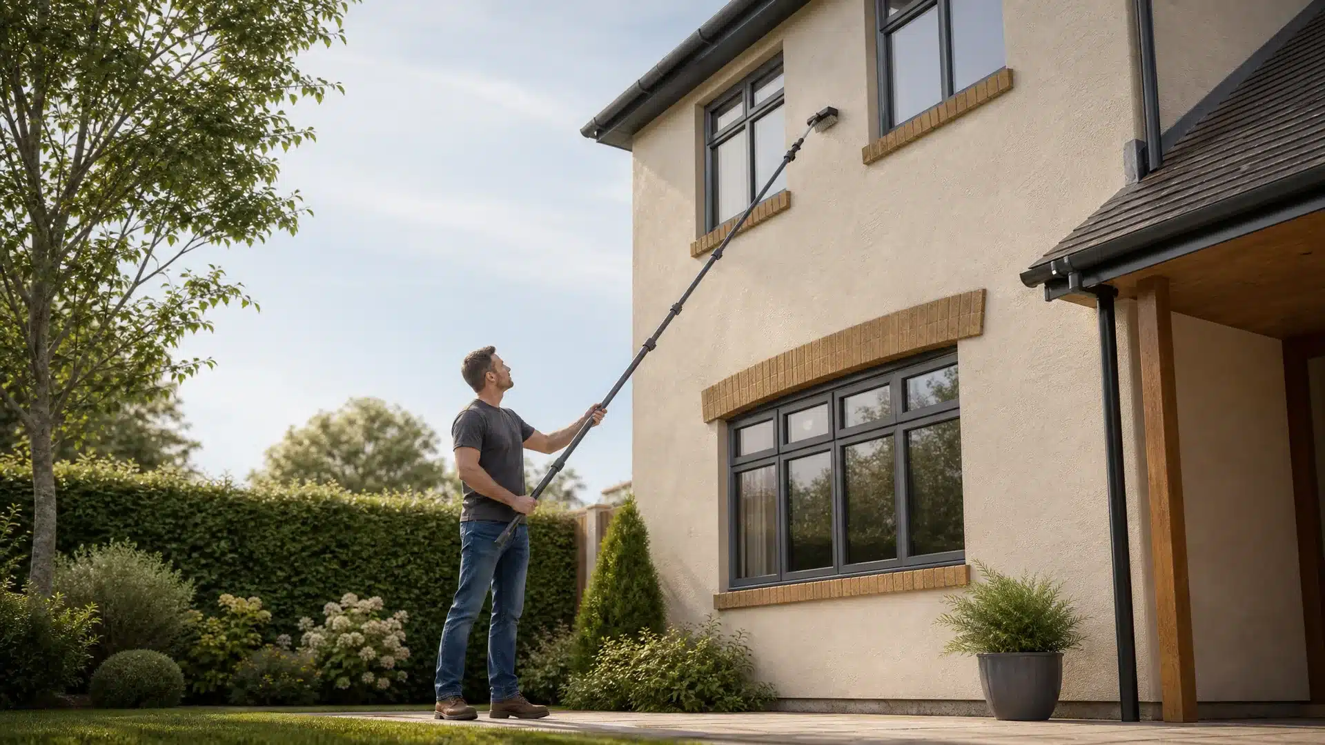 Telescopic Window Cleaning Pole With Brush: UK Guide