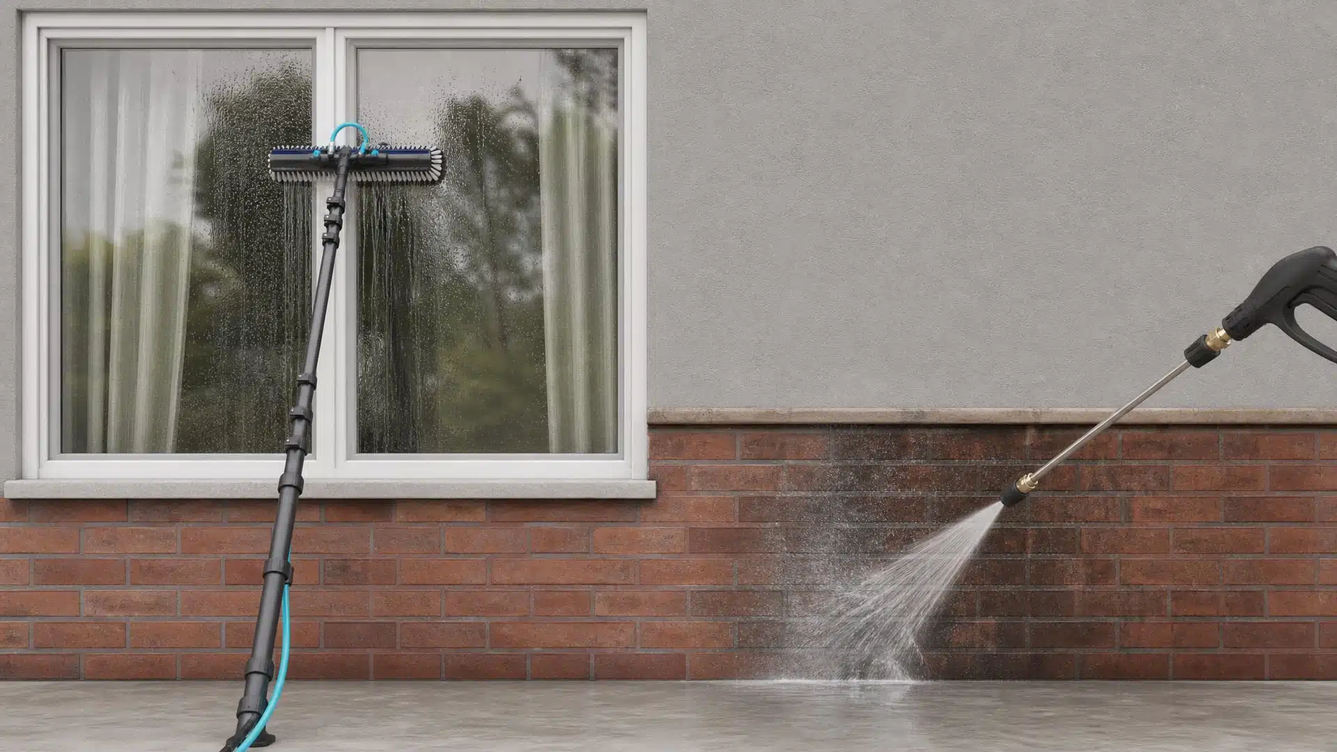 Water Fed Pole Kit Vs Pressure Washer for Windows: Best?